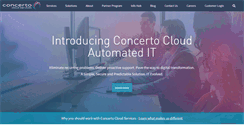 Desktop Screenshot of concertocloud.com